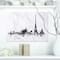 Designart - Paris with Eiffel Silhouette - Cityscape Painting Canvas Print